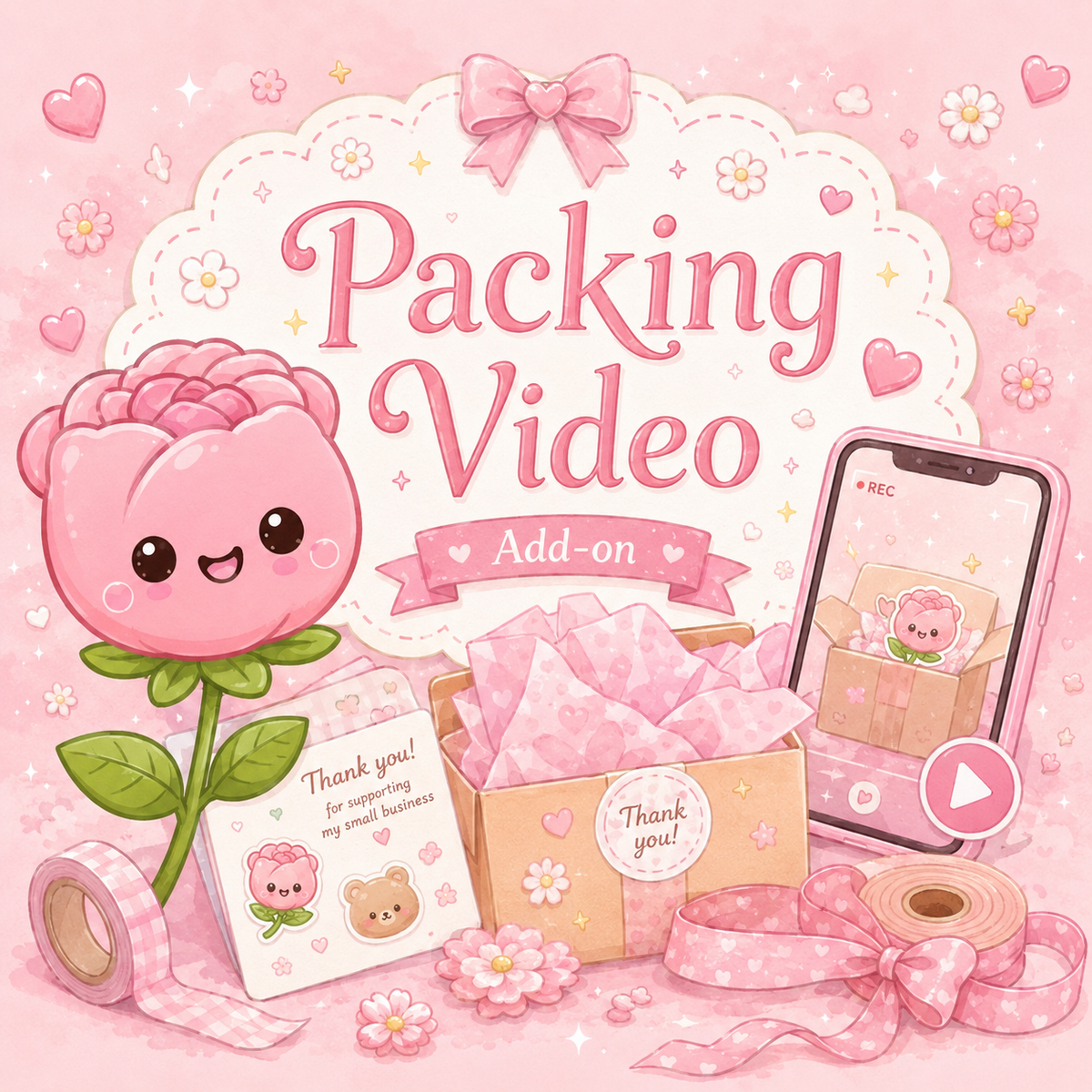 ✨Video recording of your order✨