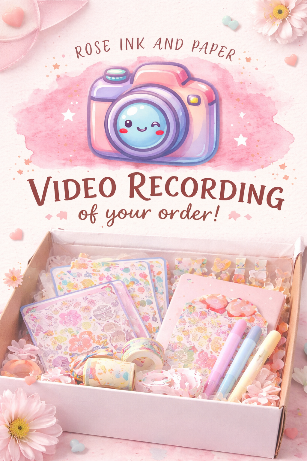 ✨Video recording of your order✨