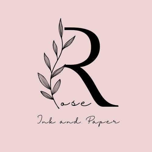 Rose Ink and Paper