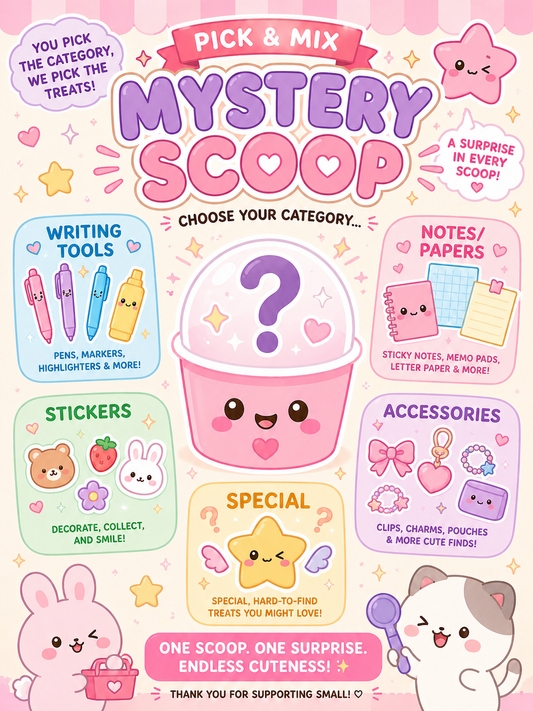 Pick And Mix Stationery Scoop (NEW)