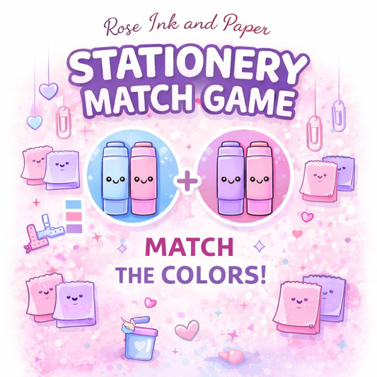 Stationery Match Game